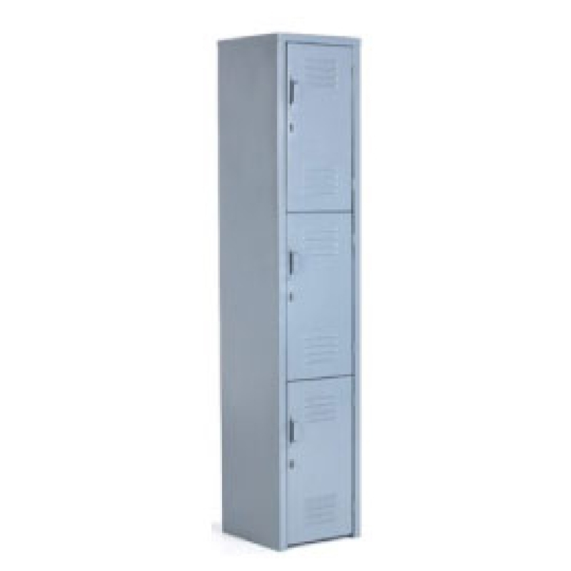 Locker vesta metálico con 3 puertas